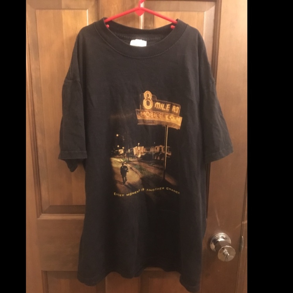 Eminem 8 mile movie vintage Promo t-shirt 2002